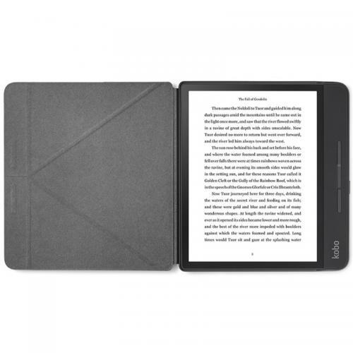 Husa protectie Kobo Sleep Cover Libra H2O, Black