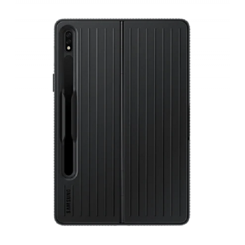 Samsung TAB S8+ Protective Standing Cover (with Pen compartment) Black