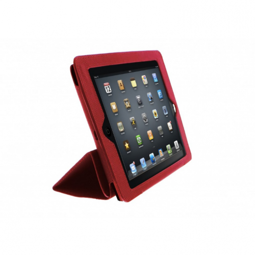 Husa/Stand TnB Smart Cover pentru Apple Mini, Red