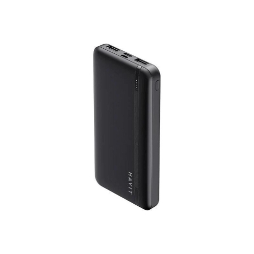 Baterie portabila Havit PB89, 2 x USB-A, 1 x USB-C, 1 x micro USB, 10000 mAh, Black