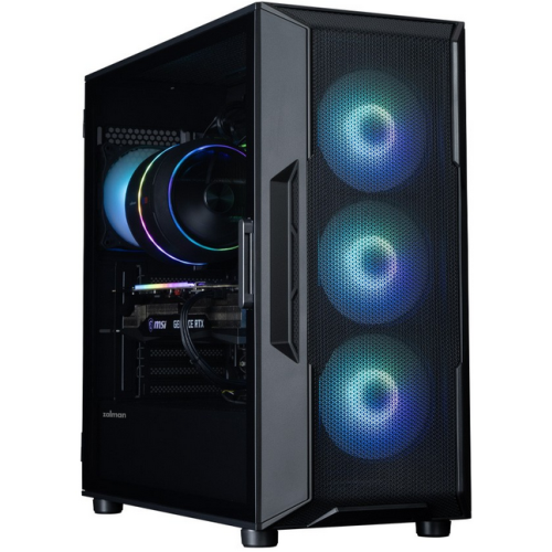 Carcasa Zalman i3 Neo ARGB V2 Black, Fara sursa