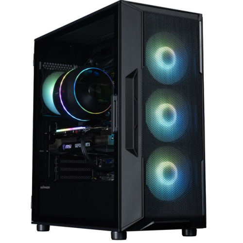 Carcasa Zalman i3 Neo ARGB V2 Black, Fara sursa