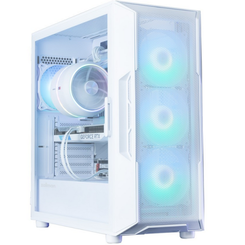 Carcasa Zalman i3 Neo V2 ARGB White, Fara sursa