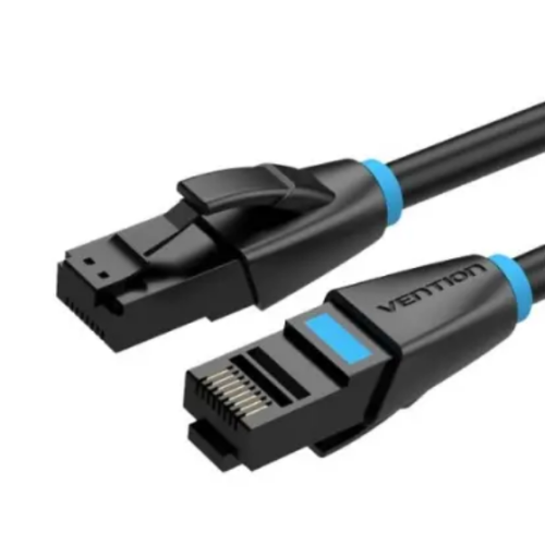 Patch cord Vention IBKBH, Cat6, UTP, 2 m, Black