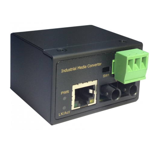 Convertor Media Level One IEC-4002 100MB, 1310nm, Multi-Mode, 2km, RJ45 - SC