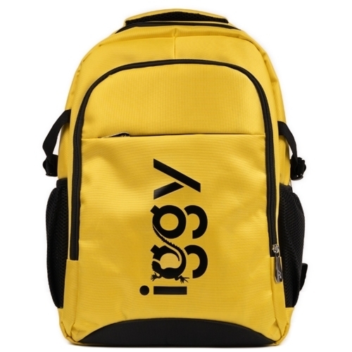 Rucsac Iggy Rider pentru laptop de 15.6 inch, Yellow-Black