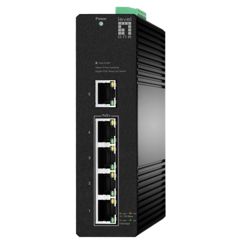 Switch Level One IGS-2105P, 4 porturi, PoE