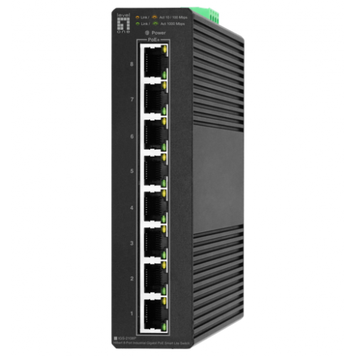 Switch Level One IGS-2108P, 8 porturi, PoE