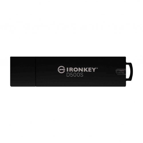Stick Memorie Kingston IRONKEY D500S, 128GB, USB 3.2 Gen 1, Black