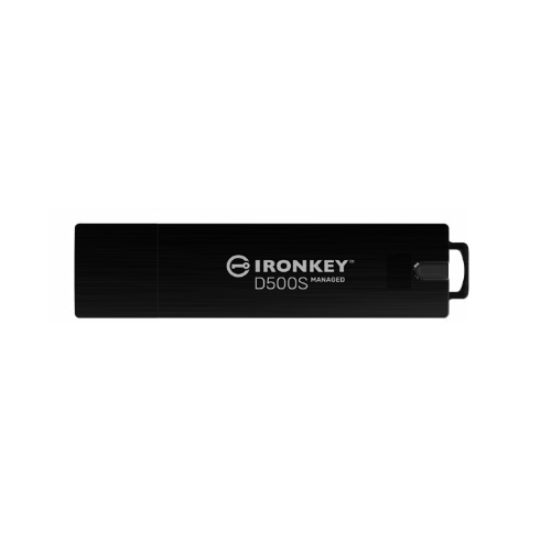  Stick Memorie Kingston IRONKEY Managed D500S, 16GB, USB 3.2 gen 1, Black