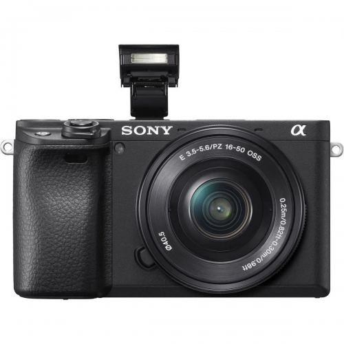 Aparat foto Mirrorless Sony 6400, 24.2 MP, Black + Obiectiv E 16-50 mm f/3.5-5.6 OSS