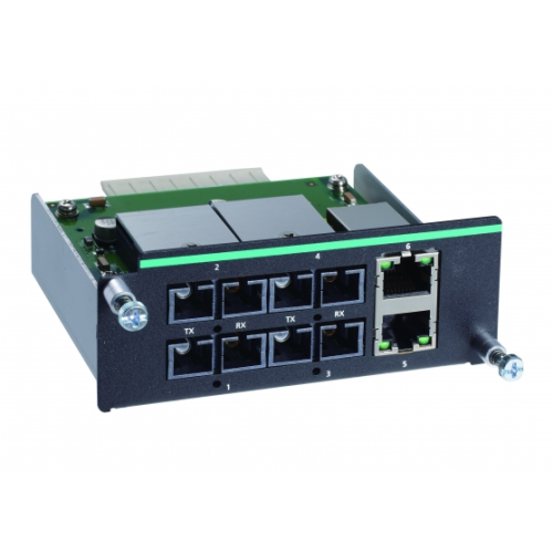 Modul Moxa IM-6700A-4SSC2TX, 4 x 100 MB SC, 2 x 100 MB RJ45