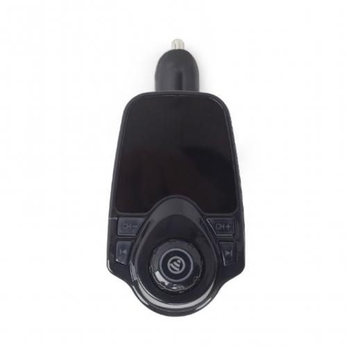 Incarcator auto Gembird Bluetooth carkit + FM-radio, 1x USB, 2.1A, Black