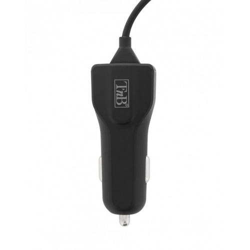 Incarcator auto TnB CHBBCAR3A, 1x USB, 1A, Black