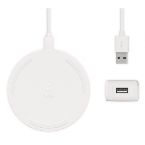 Incarcator Wireless Belkin WIA002VFWH, 10W, White