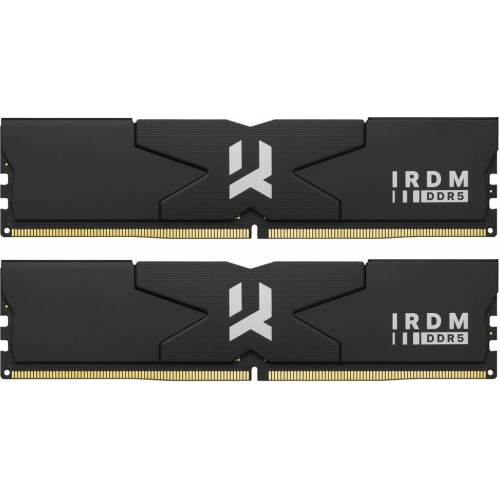 Kit Memorie Goodram IRDM Black Intel XMP 3.0/AMD EXPO, 64GB, DDR5-6000MHz, CL30, Dual Channel