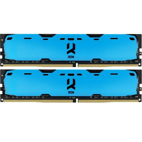 Kit Memorie GOODRAM IRDM X Blue 16GB, DDR4-3200MHz, CL16
