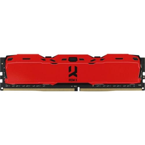 Memorie GOODRAM IRDM X Red 8GB, DDR4-3200MHz, CL16