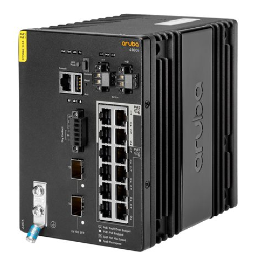 Switch HP Aruba 4100i JL817A, 12 porturi, PoE