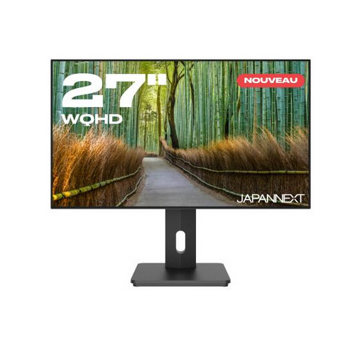 Monitor LED JAPANNEXT IPS27WQHDR, 27 inch, 2560x1440, 5 ms, Black