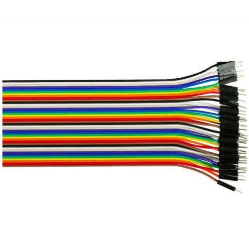 Cablu Cable Master Jumper Wire JW40-020MF, 40-pin male - 40-pin female, 0.2 m, Multicolor