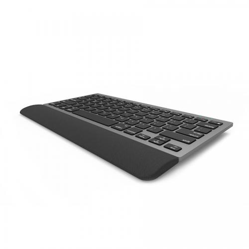 Tastatura Wireless Delux K3300D, USB Wireless/Bluetooth, Grey-Black