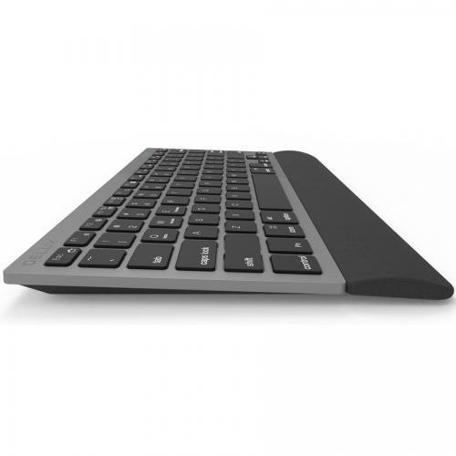 Kit Wireless Delux K3300G+M520GX-BK-SL - Tastatura, Layout US, USB Wireless, Black-Grey + Mouse Optic, USB Wireless, Black-Grey