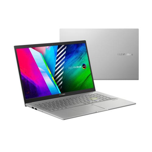 Laptop ASUS 15.6'' VivoBook 15 K513EA, FHD (1920 x 1080), Procesor Intel® Core™ i7-1165G7 (12M Cache, up to 4.70 GHz, with IPU), 8GB DDR4, 512GB SSD, Intel Iris Xe, No OS, Transparent Silver