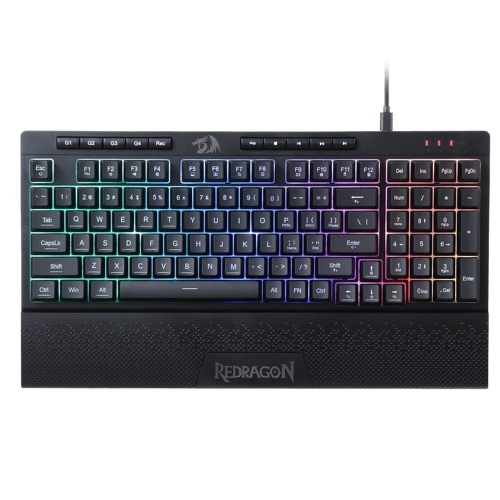 Tastatura Redragon Shiva, RGB LED, USB, Black