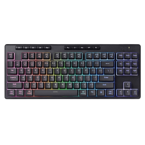 Tastatura Redragon Shiva TKL, RGB LED, USB, Black
