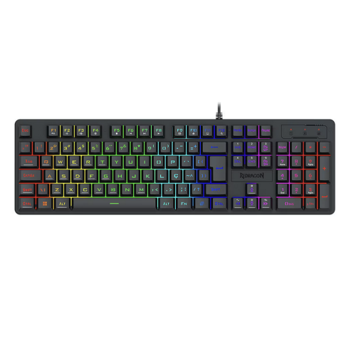 Tastatura Redragon Netherbane, RGB LED, USB, Black