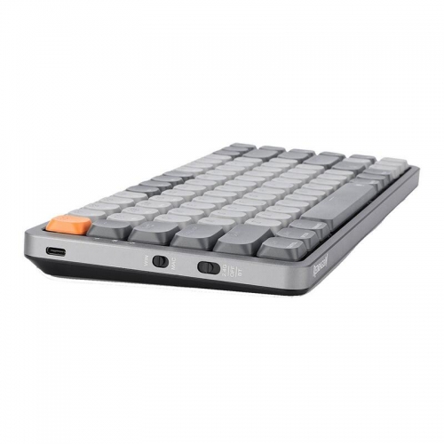 Tastatura Redragon Azure, RGB LED, USB Wireless/USB/Bluetooth, Grey-White