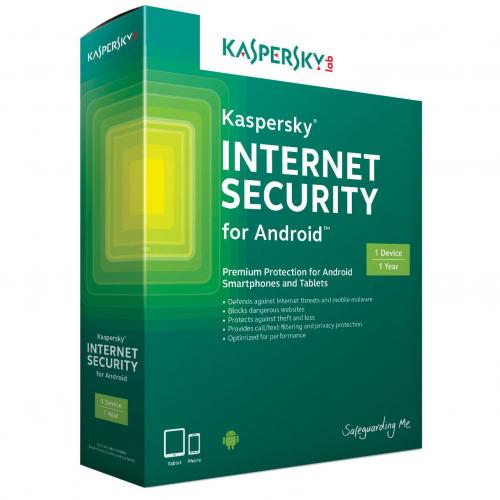 Kaspersky Internet Security, Android Eastern Europe Edition, 1Device/1Year, Base Electronic
