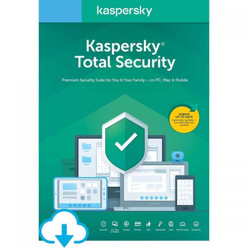 Kaspersky Total Security, Eastern Europe Edition, 1Device/2Year, Renewal Electronic
