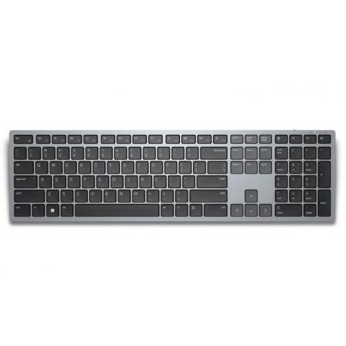 Tastatura Wireless Dell KB700, Bluetooth/USB Wireless, Layout UK, Titan Gray