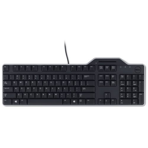 Tastatura Dell KB813 Smartcard, USB, Layout UK, Black-Silver