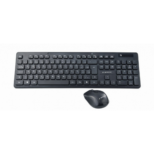 Kit Gembird KBS-WCH-03 - Tastatura, USB, Black + Mouse Optic, USB, Black