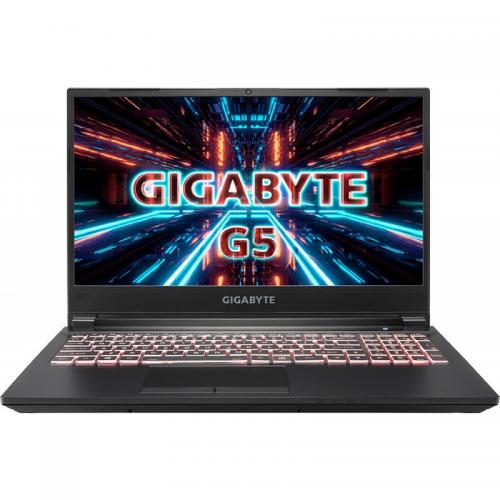 Laptop GIGABYTE G5 KC-5EE1130SH, Intel Core i5-10500H, 15.6inch, RAM 16GB, SSD 512GB, nVidia GeForce RTX 3060 6GB, Windows 10, Black
