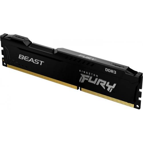 Memorie Kingston FURY Beast Black 8GB, DDR3-1866Mhz, CL10