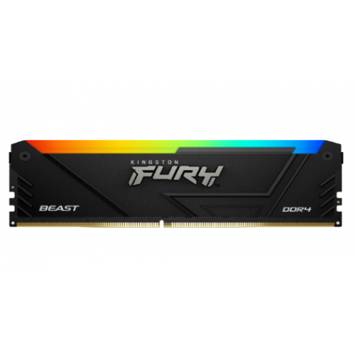 Kit Memorie Kingston Fury Beast RGB Intel XMP 2.0, 64GB, DDR4-2666, CL16, Dual Channel
