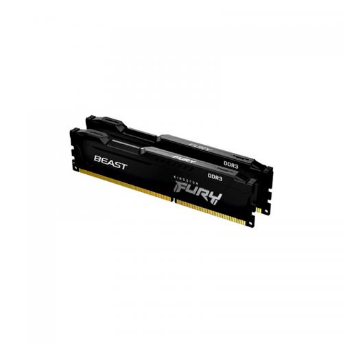Kit memorie Kingston FURY Beast Black 8GB, DDR4-2666, CL16, Dual Channel
