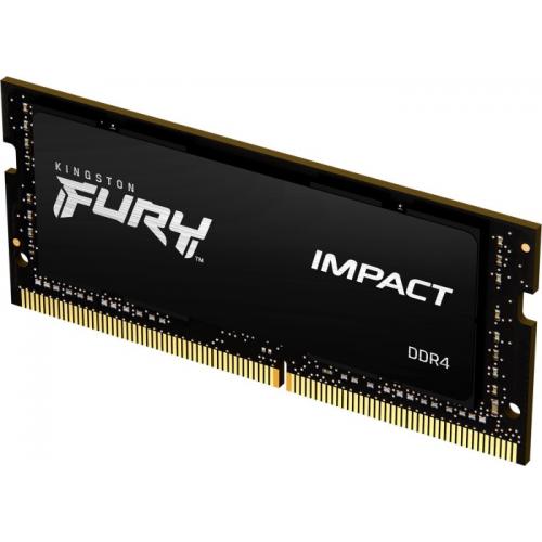 Memorie SO-DIMM Kingston FURY Impact 16GB, DDR4-2666MHz, CL16