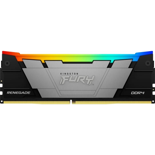 Memorie Kingston FURY Renegade RGB Black Intel XMP 2.0, 16GB, DDR4-3200MHz, CL16