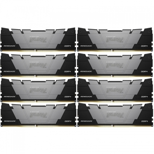 Kit Memorie Kingston FURY Renegade Black Intel XMP 2.0, 256GB, DDR4-3200MHz, CL16, Octa Channel