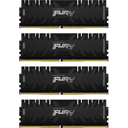 Kit Memorie Kingston FURY Renegade 128GB, DDR4-3200Mhz, CL16, Quad Channel