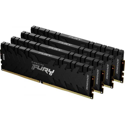 Kit memorie Kingston FURY Renegade 128GB, DDR4-3600MHz, CL18, Quad Channel