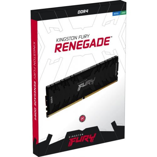 Kit memorie Kingston FURY Renegade 128GB, DDR4-3600MHz, CL18, Quad Channel