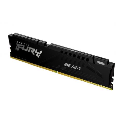 Memorie Kingston Fury Beast 16GB, DDR5-5200MHz, CL36