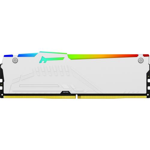 Memorie Kingston Fury Beast RGB White Intel XMP 3.0, 32GB, DDR5-5600MHz, CL40