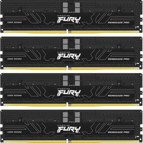 Kit Memorie Server Kingston FURY Renegade Pro ECC KF556R28RBEK4-64, 64GB, DDR5-5600MHz, CL28, Quad Channel